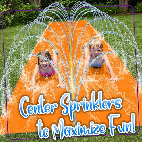Stargo 18 x 5 ft - Slip Splash and Slide, Water Slides for Kids - Backyard waterslide for Kid Outdoor Fun Summer Water Toys, Water Activities for Kids & adults for backyard fun, Ages 4-8, 5 6 7 8-12