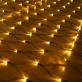 thumbnail image 5 of Guirnalda de luces LED de malla de 200 LED con energía solar para exteriores, jardín, Navidad, patio, boda, 5 of 5