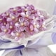 thumbnail image 5 of Paquete de materiales para ramo de magnolia, flores artificiales, ramos de flores hechos a mano Violeta, 5 of 9