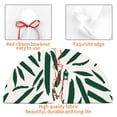 thumbnail image 4 of Yiaed Palm Branch With Leaves Print Christmas Tree Skirt , Tree SkirtsTree Mat for Christmas Winter Holiday Indoor Decorations-48", 4 of 7