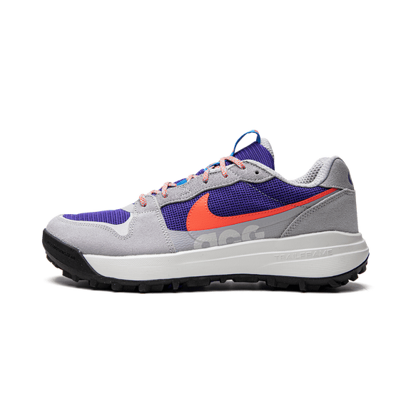 NIKE MENS ACG Lowcate "Wolf Grey Bright Crimson" DM8019 001 DM8019 001 from Stadium Goods