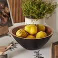 thumbnail image 3 of Bouclair Black Mango Wood Bowl, 3 of 10
