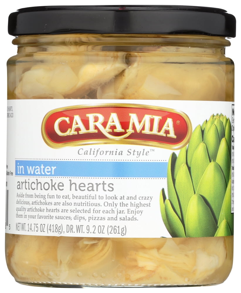 CaraMia Artichoke Hearts In Water, 14.75 oz, Can