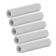 thumbnail image 4 of Hex Connection Nut, 75mm Length Corrosion Resistance 304 Stainless Steel 5 Pcs Hex Coupling Nuts Sturdy  For Maintenance, 4 of 8