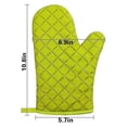 thumbnail image 5 of Guantes de silicona resistentes al calor con forro de algodón, 5 of 5