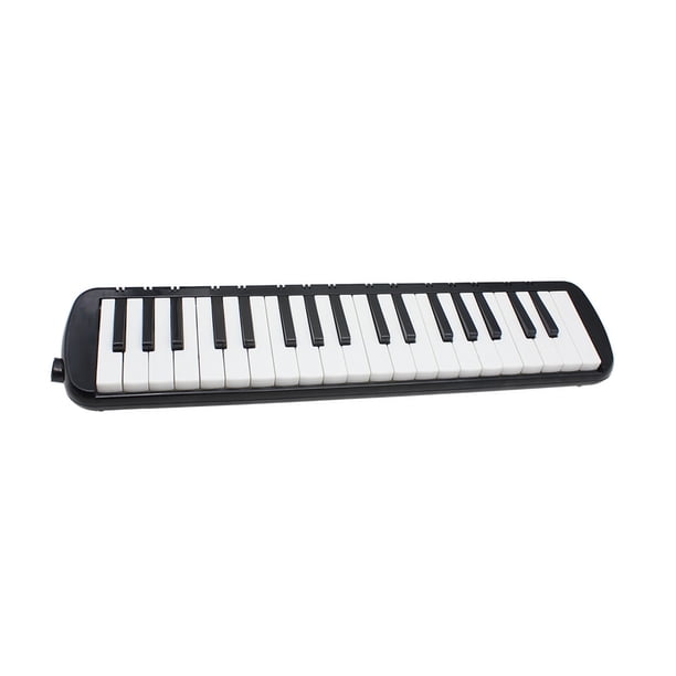 Greeniant Melodica Portátil ABS 39 Teclas Melodica Estudiante Enseñanza Instrumento Musical de Viento Accesorios para instrumentos musicales negro Greeniant OD000573-03