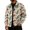 Beige #60, variant on Christmas Jacket for Men Corduroy Long Sleeve Button Down Lapel Collar Holiday Funny Xmas Print Fall Coats with Pockets Red S