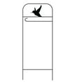 thumbnail image 3 of Briarwood Lane Wrought Iron Hummingbird Garden Flag Arbor, 3 of 3