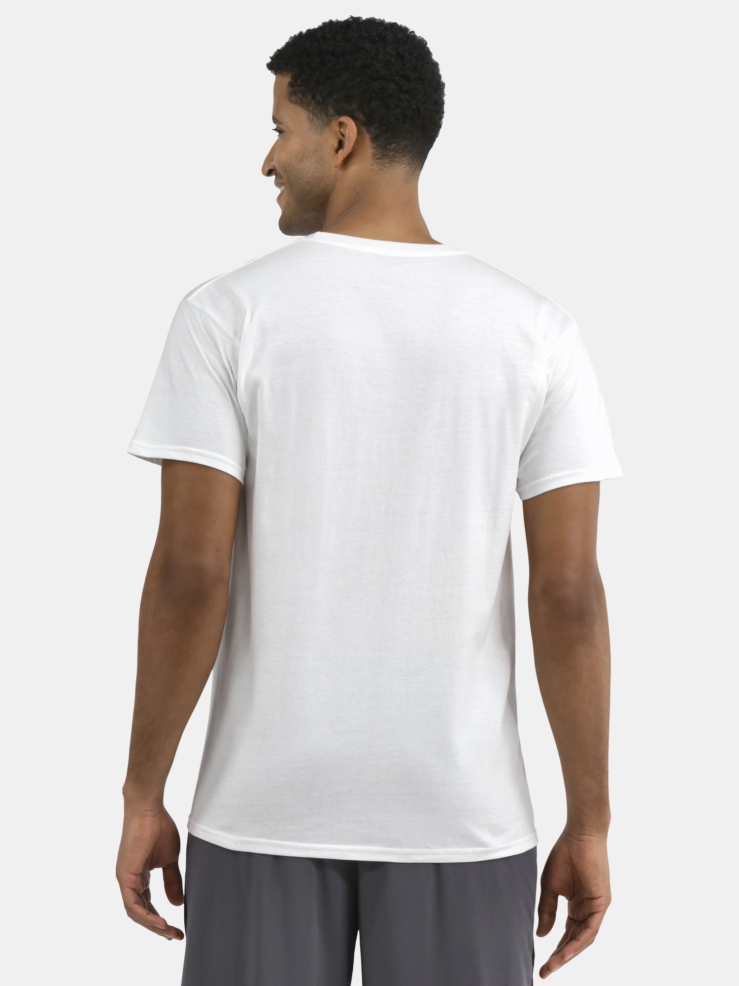 Athletic Works Men's and Big Men's Cotton Pocket Tee, Sizes XS-5XL and Tall Sizes