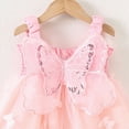 thumbnail image 5 of UAYOTSE Baby Girls Summer Sleeveless Dress Kid Princess Flower Beach Butterfly Sundress,Sizes 2-3 Years, 5 of 6