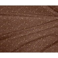 thumbnail image 4 of oneOone Polyester Lycra Brown Fabric Dot & Star Craft Projects Decor Fabric Printed By The Yard 56 Inch Wide, 4 of 4