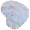 thumbnail image 1 of 2pcs Mouse Pad with Wrist Support Gaming Mouse Pad Computer Mouse Cushion Desk Mouse Pad, 1 of 9