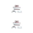 thumbnail image 4 of Tholdsy Control remoto coche parachoques delantero barra protectora profesional RC coches Rock Crawler reemplazo de montaje de vehículo para Plata 2piezas, 4 of 6