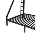 thumbnail image 6 of Twin XL over Queen Bunk Bed,Heavy Duty Metal Bunk Bed with 2 Side Ladders,Space-Saving/Noise Reduced/No Box Spring Needed,Black, 6 of 11
