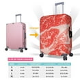 thumbnail image 6 of Kll Beef Steaks Luggage Cover Suitcase Cover Suitcase Protector-Medium, 6 of 8
