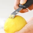 thumbnail image 4 of Huanledash Lemon Grater Citrus Zester Shredder Tool Effortlessly Non-slip Handle Cheese Ginger for Home Kitchen, 4 of 7