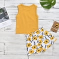 thumbnail image 4 of Dooleck Daddys Girl Baby Clothes Infant Toddler Letter Vest Top Shorts Set Outfit, 4 of 7