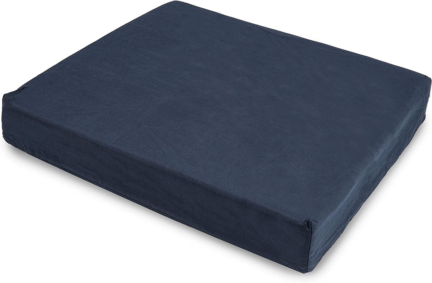 DMI Foam Seat Cushion for Wheelchair, Office Chair, Car or Kitchen Chair, 18 x 16 x 3 in, Blue