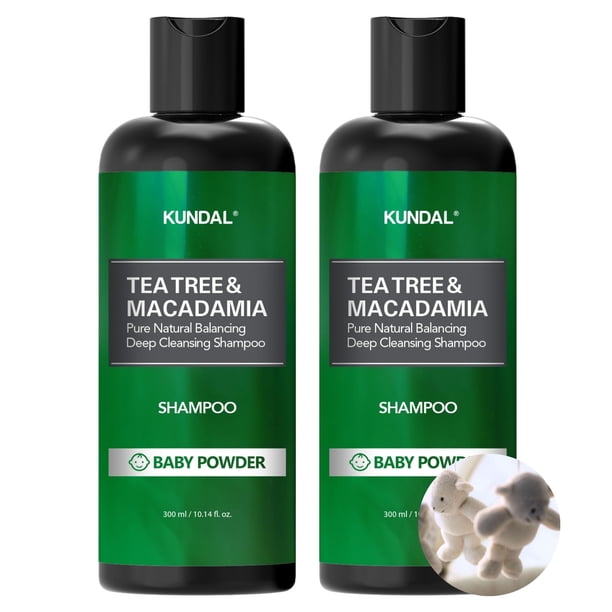 Kundal Tea Tree & Macadamia Deep Cleansing Shampoo Baby Powder 1058ml
