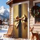 thumbnail image 5 of Cortina de Regalo con Lazo para Puerta, de Nailon y Licra, 187 X 89 Cm, Multicolor, para Colgar En Puertas de Entrada, Paredes Interiores, Mesas | Pancarta para Fiestas, Celebraciones, Cumpleaños, Sa, 5 of 6