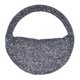 thumbnail image 1 of Bolsa organizadora para aro de ejercicio con lentejuelas para adultos, bolsa de almacenamiento para aro de fitness Gris l, 1 of 9