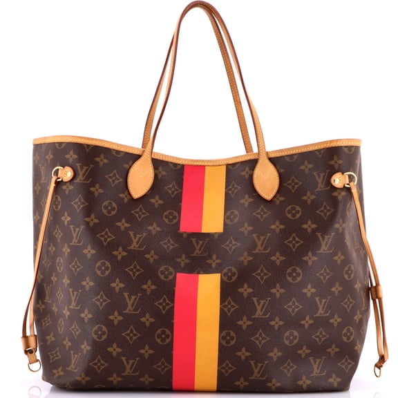 Pre-Owned Neverfull Tote My LV Heritage Monogram Canvas GM By Rebag