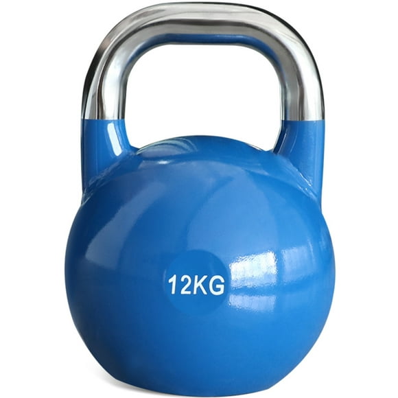 PRISP Competition Kettlebells 8-32kg - Pro Grade Steel Weights for Home Gym, Weightlifting, Fitness and Exercise