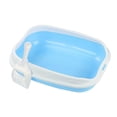 thumbnail image 1 of Large Cat Litter with High Sides Enclosed Privacy Hood Top Entry Odor Control Non Stick Bottom for Indoor Cats, 1 of 4