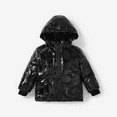 thumbnail image 1 of PatPat Manteau Matelassé Métallisé à Capuchon pour Garçon/fille, 1 of 6