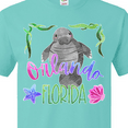 thumbnail image 4 of Inktastic Orlando Florida Cute Swimming Manatee T-Shirt, 4 of 5