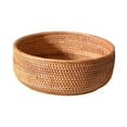 thumbnail image 4 of Cesta de ratán, cesta de almacenamiento, cesta para servir alimentos, bandeja decorativa para servir Grande, 4 of 9