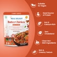 thumbnail image 4 of Meal Delight Butter Chicken Gluten Free Plant Based Simmer Sauce, 20 Minute Authentic Indian Curry, 12.6 oz Shelf Stable, 4 of 8
