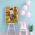 thumbnail image 4 of Taladro redondo completo diamante pintura niño pequeño perro DIY mosaico pared imagen regalo FLhrweasw Nuevo, 4 of 9