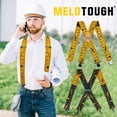 thumbnail image 6 of MELOTOUGH 2 Pcs Mens Suspenders Heavy Duty Clips Suspender Fully Elastic 2 Inch Wide Work Suspenders for Jeans, 6 of 8