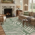 thumbnail image 7 of KUETH 8x10 Zebra Area Rugs Machine Washable Rugs for Living Room, Non Slip Flat Pile Rug with Rubber Backing, Modern Rug for Entryway Bedroom Dining Room Home Office, 7 of 7
