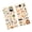 She C ute Pet, variant on Kitten Themed Sticker Cartoon Kid Sticker for Journal Notebook Phone Case