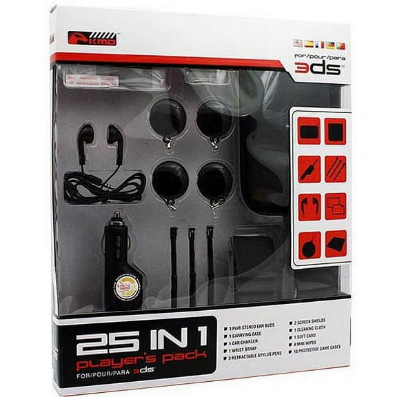 Kmd 25 In 1 Player's Pack (3ds)