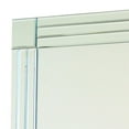 thumbnail image 2 of Benjara BM242235 Column Design Accent & Beveled Edge Mirror, Silver, 2 of 5