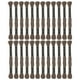 thumbnail image 1 of 2pcs 12 Madejas de Hilo de Bordar 8.75yds(8m) Algodón Egipcio Hilo de Punto de Cruz, Marrón Claro(6008), 1 of 6