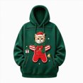 thumbnail image 6 of Pet Hoodie With Cat Dog Pouch Christmas Pet Carrier Costume Oversized Fall Winter, 6 of 8