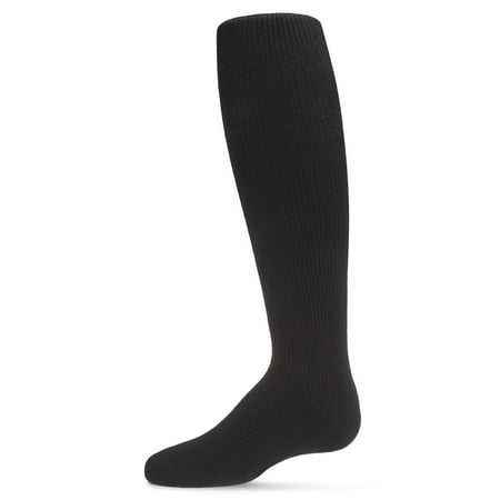 

MeMoi Infant Thin Ribbed Cotton Blend Basic Non-Binding Tights