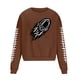 thumbnail image 3 of Sudadera sin capucha para hombre, cuello redondo, sudadera deportiva con estampado de fútbol, jersey de manga larga, blusa de poliéster para hombre, 3 of 4
