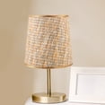 thumbnail image 4 of Eease Rattan Woven Lampshade for Table & Floor Lamps - Clip On Chandelier Shades, 4 of 5
