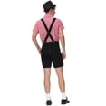 thumbnail image 5 of Disfraces de Halloween 2024 M-XL Disfraz de Oktoberfest para hombre Camisa a cuadros para fiesta de Oktoberfest alemana Mono para hombre Disfraz de actuación, 5 of 5