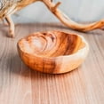 thumbnail image 4 of Round Scallop Acacia Wood Bowl 2-Pack, 4 of 5