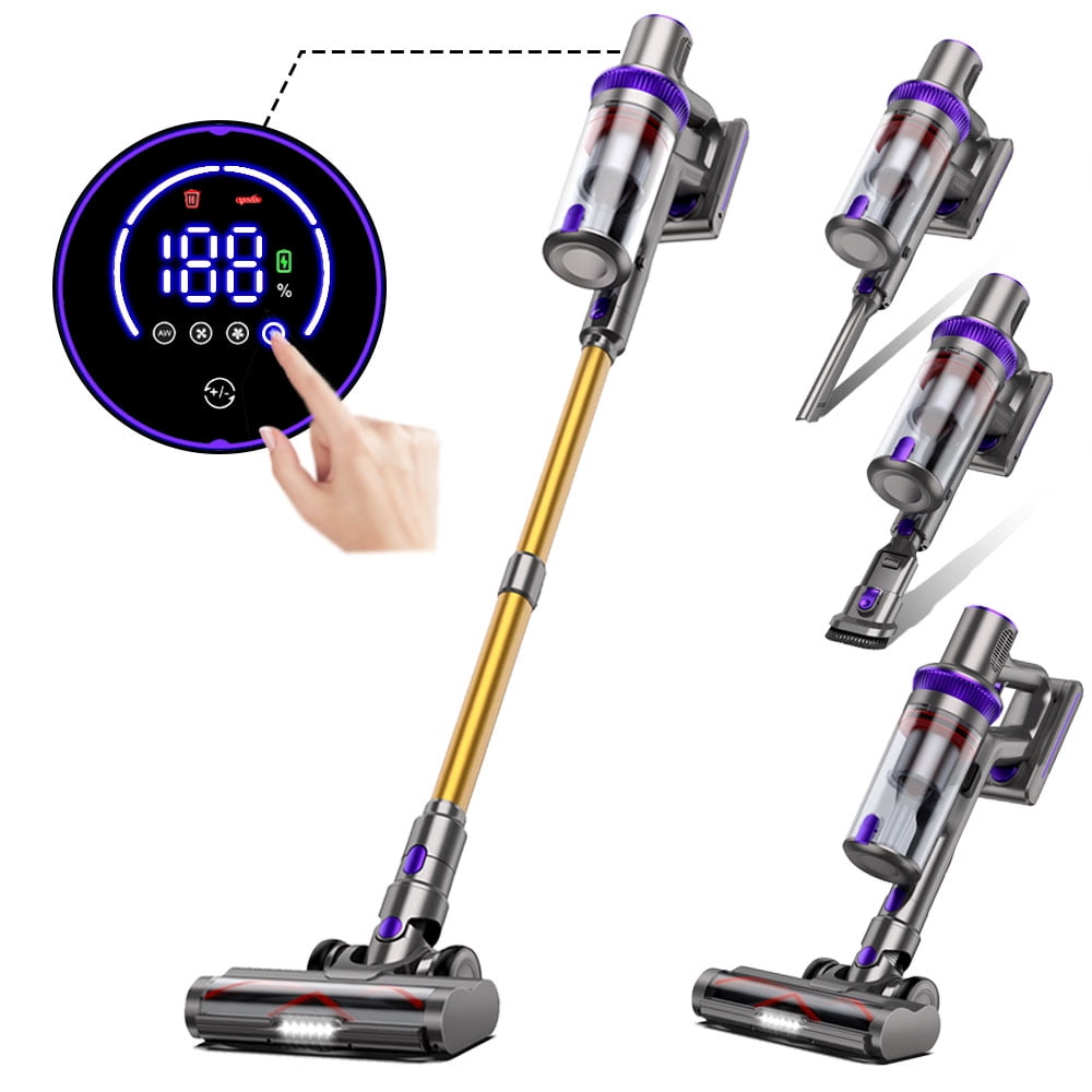 Cordless Vacuum Cleaner 400W 33KPa 6in1 Powerful Stick Vacuum Cleaner