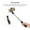 Black, variant on Extendable 5-Section Extendable Selfie Stick Integrated Universal Phone Holder Tabletop Tripod With BT Remote Controller 10m Wireless Control For