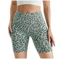 thumbnail image 1 of WILLBEST Leggins Deportivos Mujer Mujeres Abdominales Apriete Leopardo Imprimir Pantalones De Yoga Levantamiento De Cadera Correr Nalgas Melocotón Fitness Shorts, 1 of 4