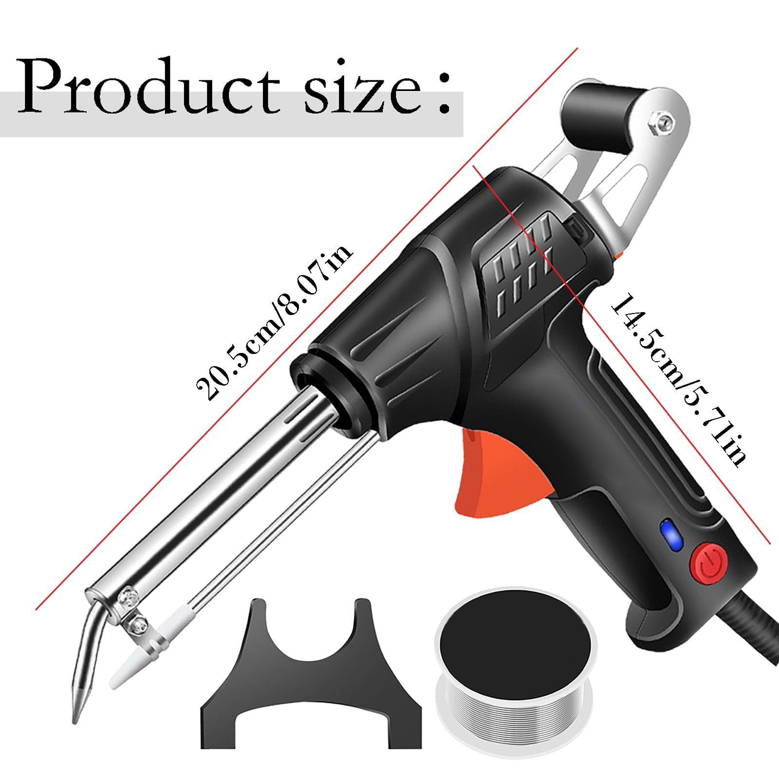 Large Size Internally Heated Industrial Welding Tools, New Industrial Welding Machine, Automatic Multi-function Soldering Iron Soldering Gun Set for Industrial Home DIY