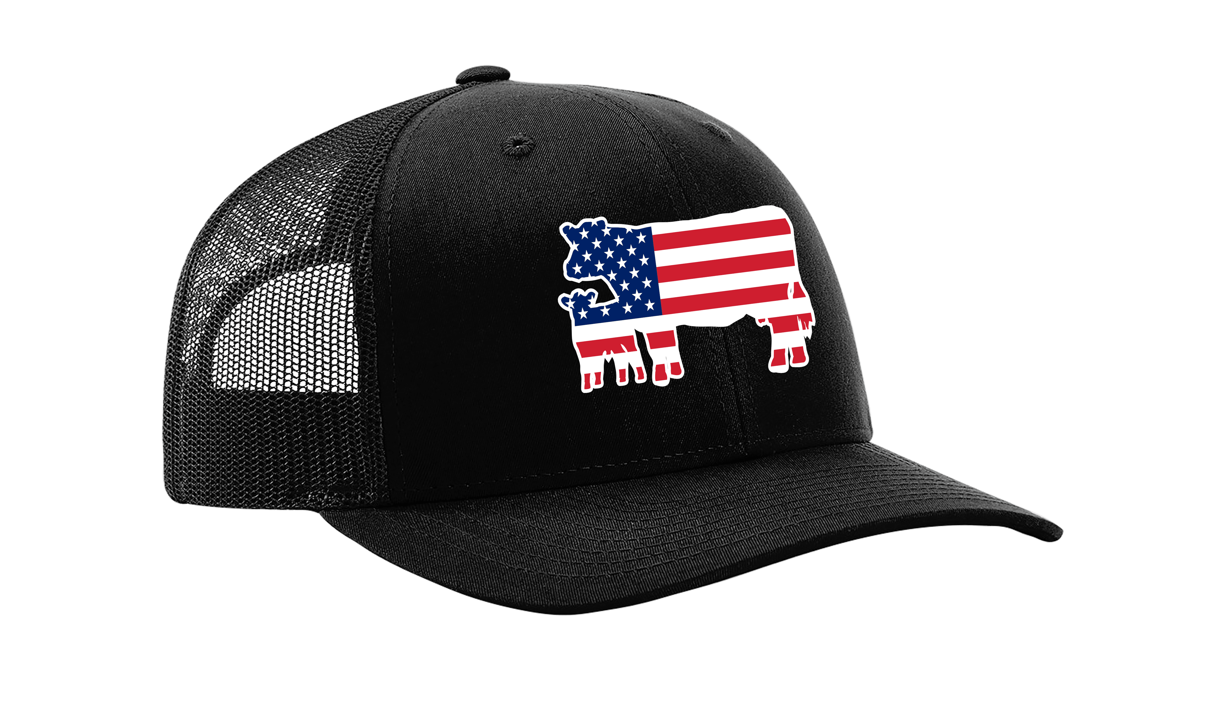Adjustable Baseball Cap Deer and Bear Wolf Moon Wild Forest Mesh Backtrucker Hat Hip Hop Snapback Hat